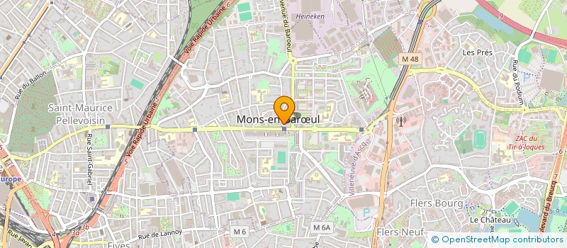 localisation de l'entreprise MONSIEUR MOHAMED BOUKHRISS  MONS-EN-BARUL