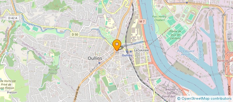 localisation de l'entreprise MONSIEUR MOHAMED BOUKOUM  OULLINS-PIERRE-BENITE