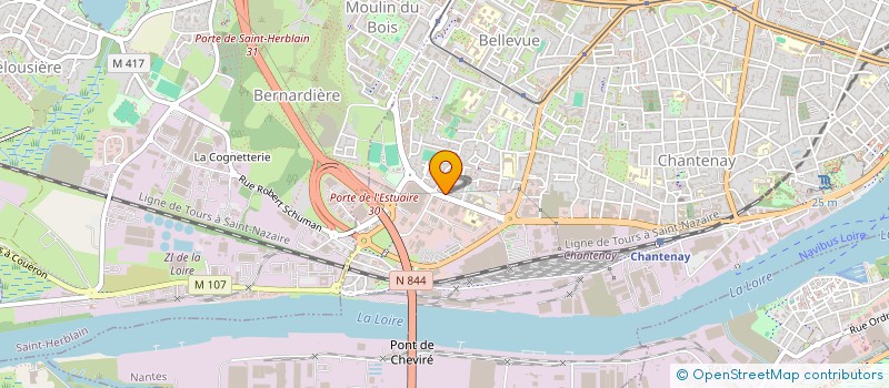 localisation de l'entreprise MONSIEUR MOHAMED BOUKOUSSA à NANTES