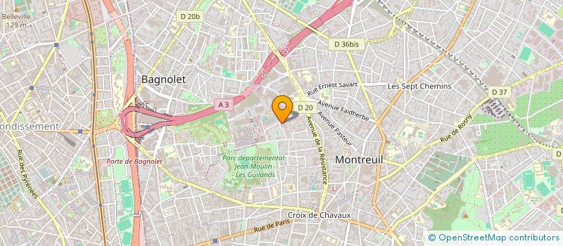 localisation de l'entreprise MONSIEUR MOHAMED BOUKTIR  MONTREUIL