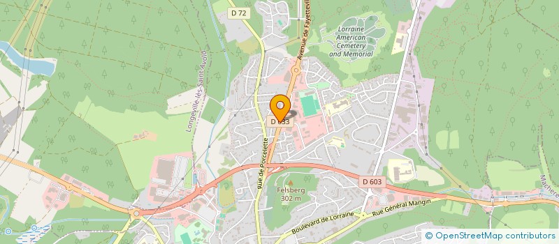 localisation de l'entreprise MONSIEUR MOHAMED BOULAKDOUR à SAINT-AVOLD