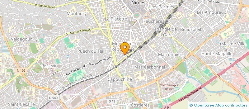 localisation de l'entreprise MONSIEUR MOHAMED BOULANOUAR  NIMES