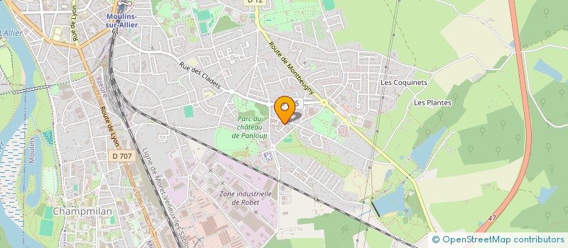 localisation de l'entreprise MONSIEUR MOHAMED BOULARAS à YZEURE