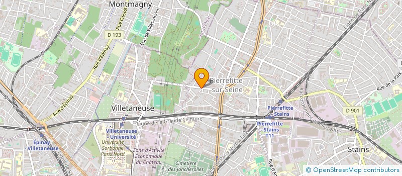 localisation de l'entreprise MONSIEUR MOHAMED BOULARES à PIERREFITTE-SUR-SEINE