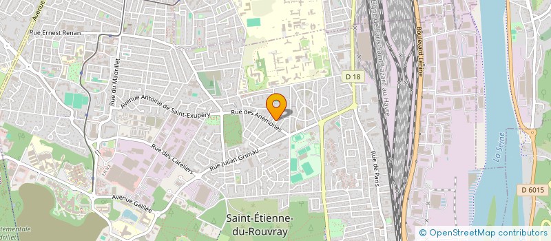 localisation de l'entreprise MONSIEUR MOHAMED BOULBAZ  SAINT-ETIENNE-DU-ROUVRAY