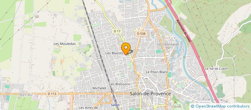 localisation de l'entreprise MONSIEUR MOHAMED BOULENOUAR  SALON-DE-PROVENCE