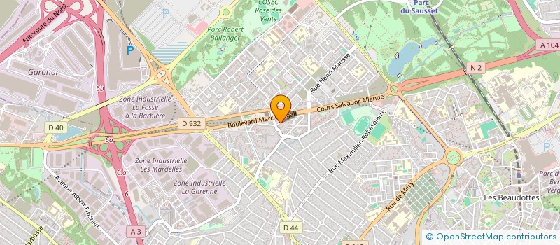 localisation de l'entreprise MONSIEUR MOHAMED BOULERHCHA à AULNAY-SOUS-BOIS