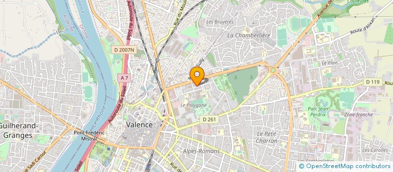 localisation de l'entreprise MONSIEUR MOHAMED BOULFERKAT à VALENCE