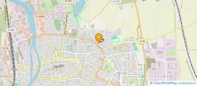 localisation de l'entreprise MONSIEUR MOHAMED BOULMAIZ  SENS