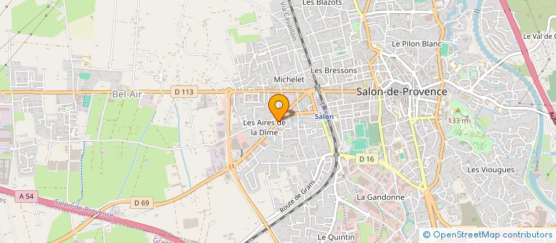 localisation de l'entreprise MONSIEUR MOHAMED BOULTAM à SALON-DE-PROVENCE