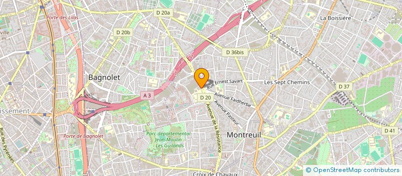 localisation de l'entreprise MONSIEUR MOHAMED BOUMAHDI à MONTREUIL