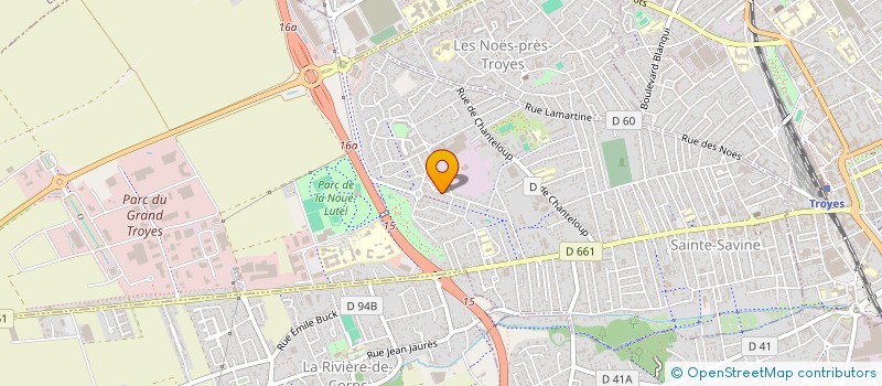 localisation de l'entreprise MONSIEUR MOHAMED BOUMLI  SAINTE-SAVINE