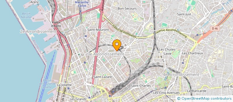 localisation de l'entreprise MONSIEUR MOHAMED BOUNAB à MARSEILLE