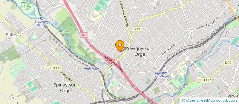 localisation de l'entreprise MONSIEUR MOHAMED BOUNAGA à SAVIGNY-SUR-ORGE