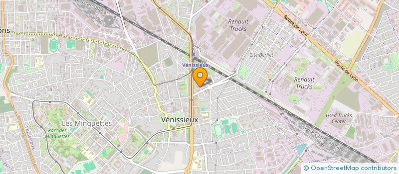 localisation de l'entreprise MONSIEUR MOHAMED BOUNEGALA  VENISSIEUX