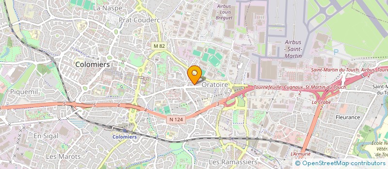 localisation de l'entreprise MONSIEUR MOHAMED BOUQUOYOUE à COLOMIERS