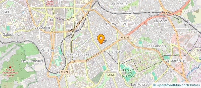 localisation de l'entreprise MONSIEUR MOHAMED BOURADI  PONT-DU-CHATEAU