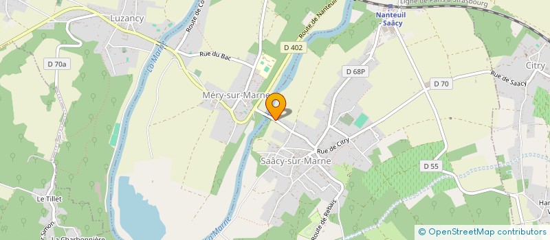 localisation de l'entreprise MONSIEUR MOHAMED BOURAS  SAACY-SUR-MARNE