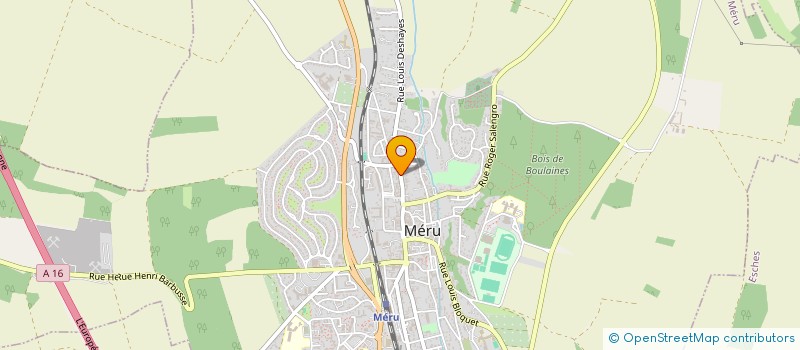 localisation de l'entreprise MONSIEUR MOHAMED BOURAYA  MERU