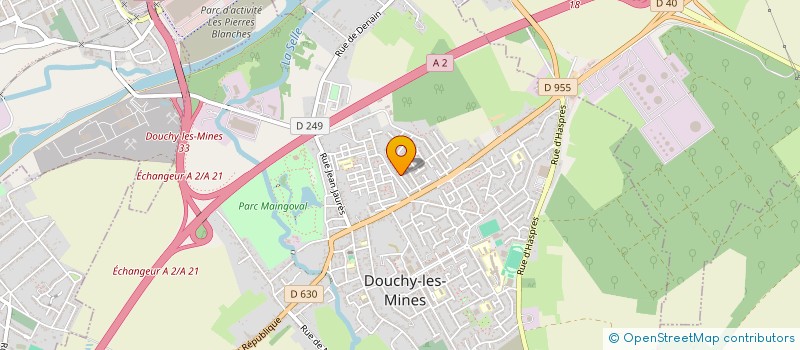 localisation de l'entreprise MONSIEUR MOHAMED BOURENANE à DOUCHY-LES-MINES