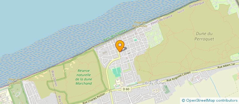 localisation de l'entreprise MONSIEUR MOHAMED BOUREZG à BRAY-DUNES