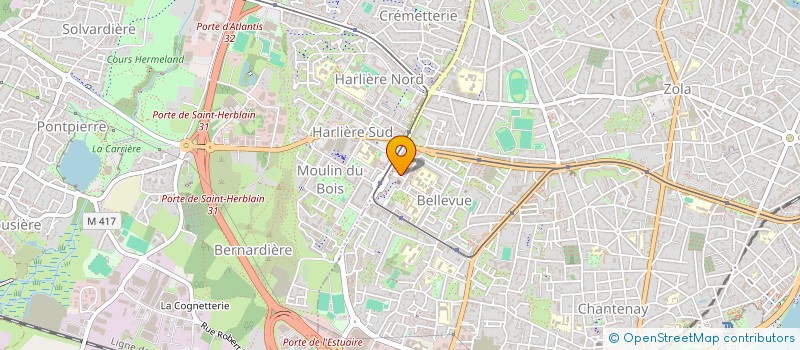 localisation de l'entreprise MONSIEUR MOHAMED BOUSDIRA à NANTES