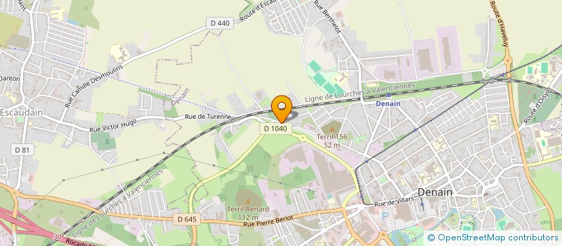 localisation de l'entreprise MONSIEUR MOHAMED BOUSHAIB  DENAIN