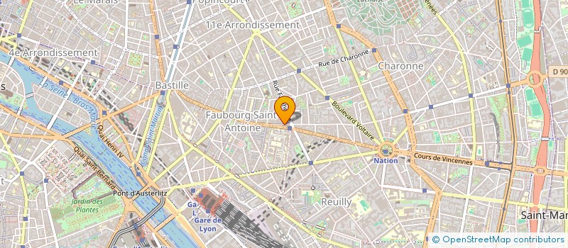 localisation de l'entreprise MONSIEUR MOHAMED BOUSLAMA  PARIS 11