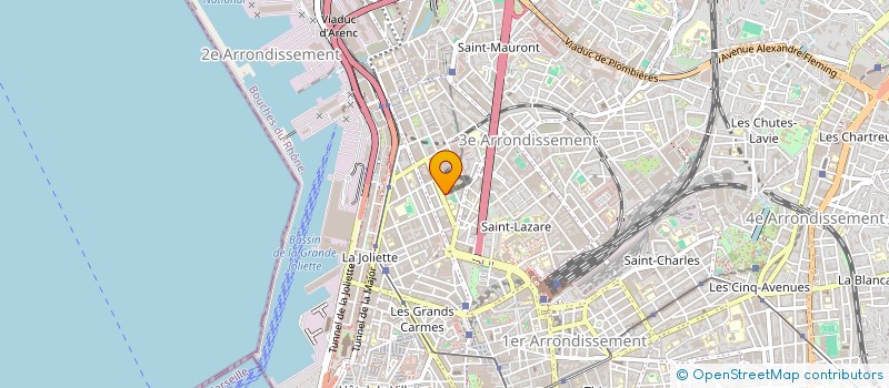 localisation de l'entreprise MONSIEUR MOHAMED BOUSLAMA à MARSEILLE