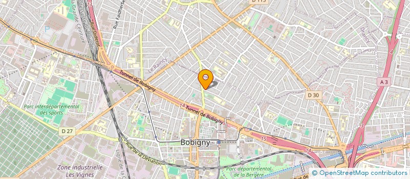 localisation de l'entreprise MONSIEUR MOHAMED BOUSLIMANE  BOBIGNY