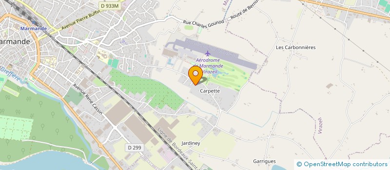 localisation de l'entreprise MONSIEUR MOHAMED BOUSMINA  MARMANDE