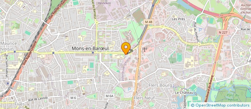 localisation de l'entreprise MONSIEUR MOHAMED BOUSSAA  MONS-EN-BARUL