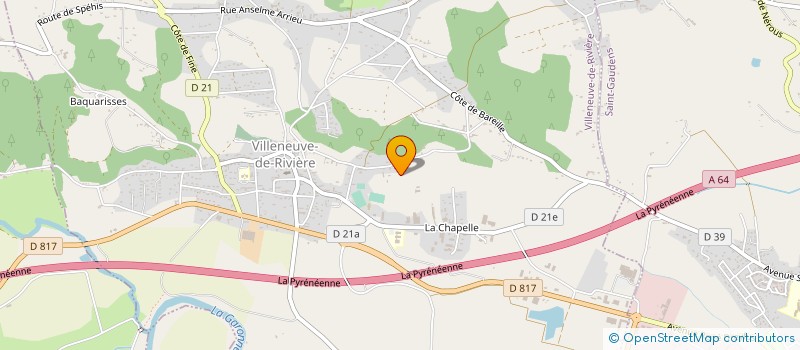 localisation de l'entreprise MONSIEUR MOHAMED BOUSSAID  VILLENEUVE DE RIVIERE