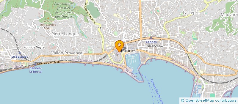 localisation de l'entreprise MONSIEUR MOHAMED BOUSSAKOUKS à CANNES