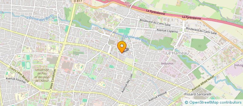 localisation de l'entreprise MONSIEUR MOHAMED BOUSSEKOUR à PAU