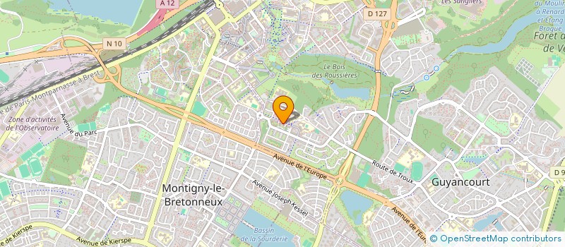 localisation de l'entreprise MONSIEUR MOHAMED BOUSSETTA  GUYANCOURT