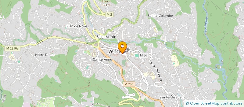 localisation de l'entreprise MONSIEUR MOHAMED BOUTABA à VENCE