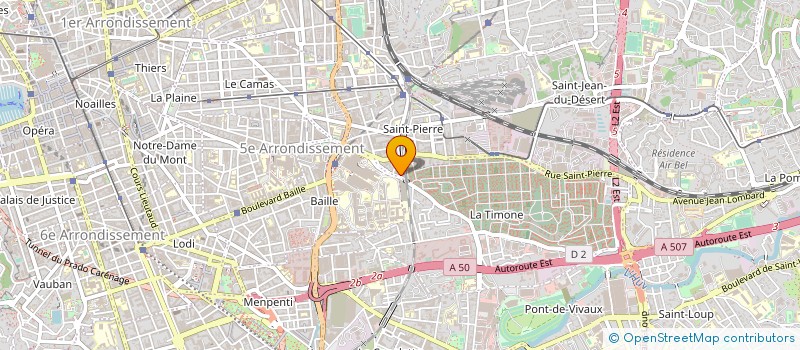 localisation de l'entreprise MONSIEUR MOHAMED BOUTATA à MARSEILLE