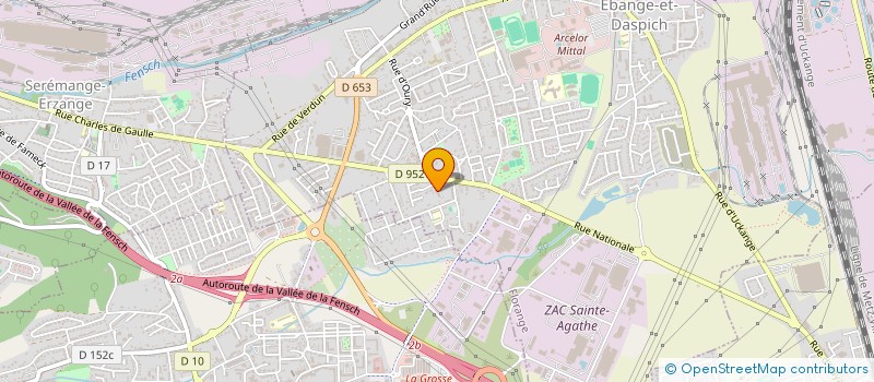 localisation de l'entreprise MONSIEUR MOHAMED BOUTEBEL  FLORANGE