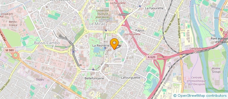 localisation de l'entreprise MONSIEUR MOHAMED BOUTOB à TOULOUSE