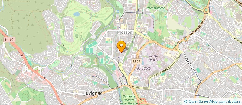 localisation de l'entreprise MONSIEUR MOHAMED BOUTOUB à MONTPELLIER