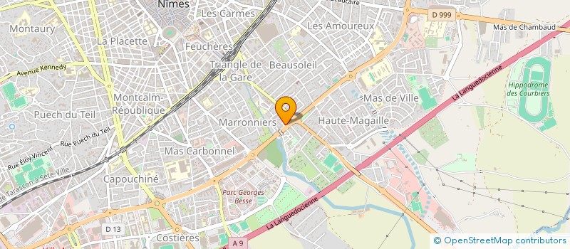 localisation de l'entreprise MONSIEUR MOHAMED BOUTOUBA  NIMES