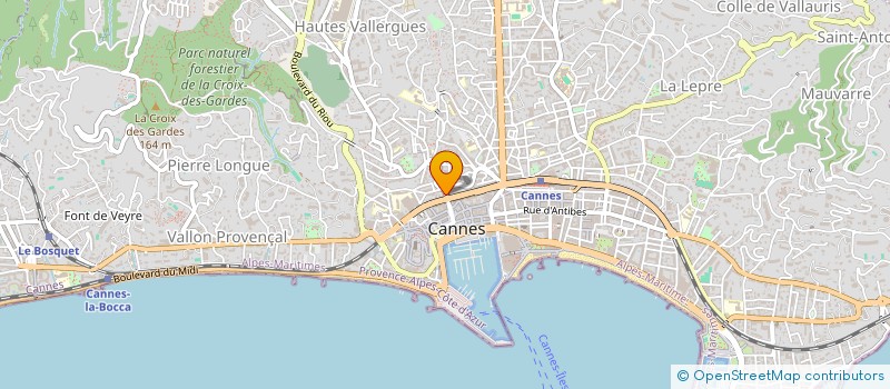 localisation de l'entreprise MONSIEUR MOHAMED BOUYANI à CANNES