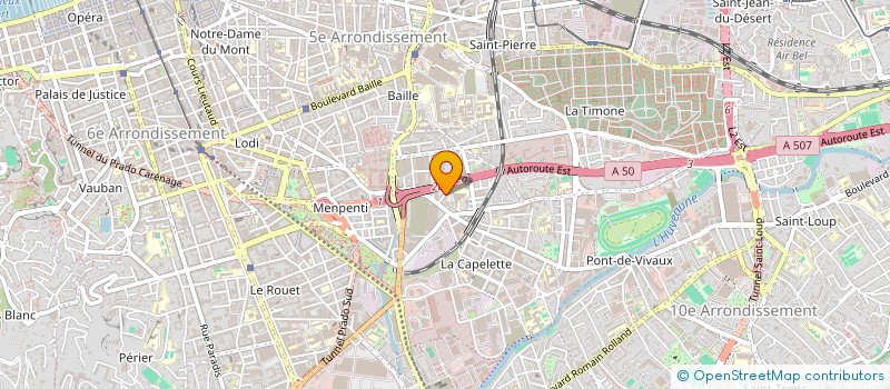 localisation de l'entreprise MONSIEUR MOHAMED BOUZAIEN  MARSEILLE 10EME