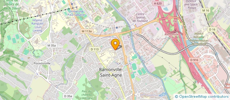 localisation de l'entreprise MONSIEUR MOHAMED BOUZAIENE à RAMONVILLE-SAINT-AGNE