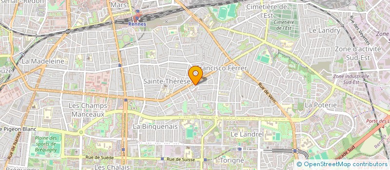 localisation de l'entreprise MONSIEUR MOHAMED BOUZAMOUR  RENNES