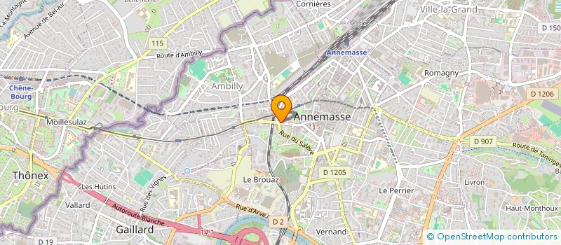 localisation de l'entreprise MONSIEUR MOHAMED BOUZELMAD  AMBILLY