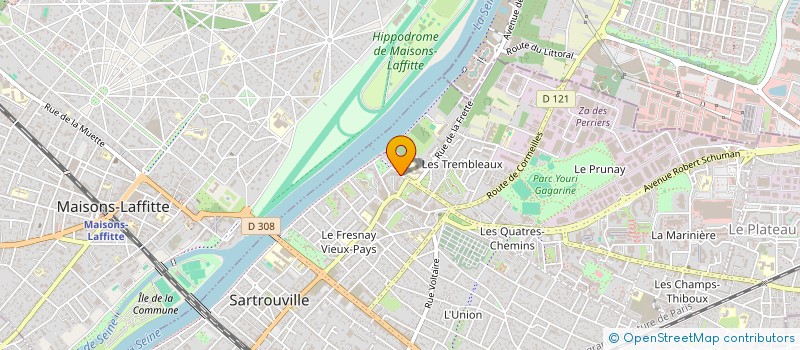 localisation de l'entreprise MONSIEUR MOHAMED BOUZI à SARTROUVILLE