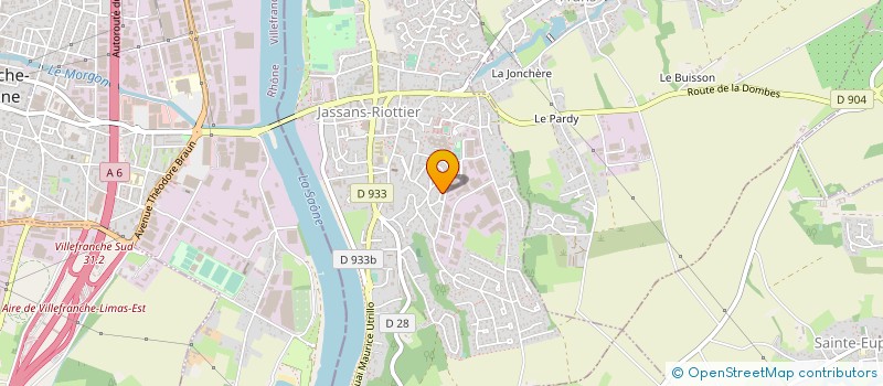 localisation de l'entreprise MONSIEUR MOHAMED BOUZIANE à JASSANS-RIOTTIER