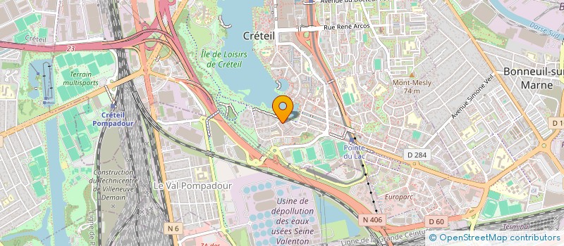 localisation de l'entreprise MONSIEUR MOHAMED BOUZIANE  CRETEIL